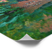 Blue Lake Early Autumn Poster (Hoek)