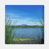 Blue Lake Magnet Magneet (Voorkant)