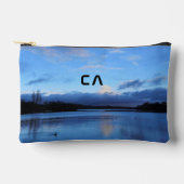 Blue Lake Photo Monogram Accessoirezak Etui (Voorkant)