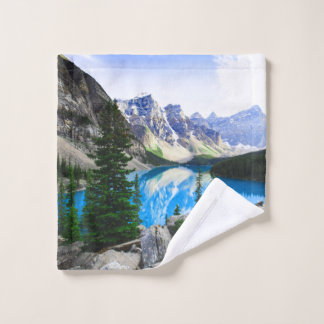 Blue Lake Rocky Mountain Pine Forest