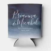 Blue Lake Waters | Gepersonaliseerd Blikjeskoeler (Voorkant)