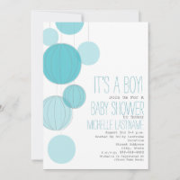 Blue Lanterns Baby shower