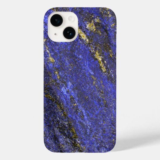 Blue Lapis Lazuli Case-Mate iPhone Case (Achterkant)