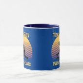 Blue Lawn Bowls Play Time, Coffee Mok (Midden)