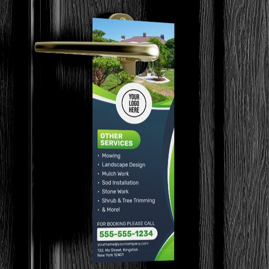 Blue Lawn Care Landscaping Trimming Mowing Service