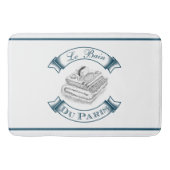 Blue Le Bain Du Paris Toothborstel & Soap Dispense Badmat (Voorkant)