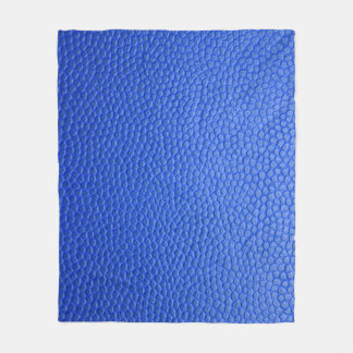 Blue leather skin texture skin fleece deken