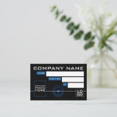 Blue Lens, Cartes d'identité photo (Debout devant)