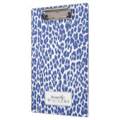 Blue Leopard Pattern Klembord (Links)