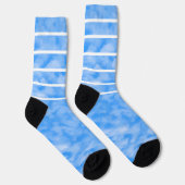 Blue & light blue socks sokken (Rechts)
