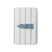 Blue Lighthouse Beach Schip Badkamer Decor Badmat (Voorkant Verticaal)