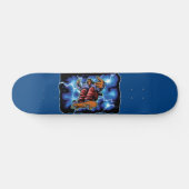 Blue Lighting Skateboard (Horizontaal)