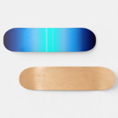 Blue Lightning Flash Skateboard (Horizontaal)