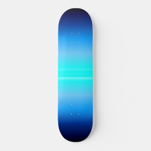 Blue Lightning Flash Skateboard (Voorkant)