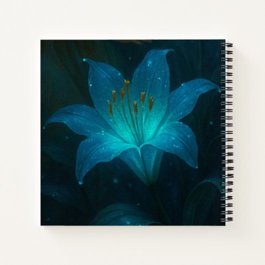 Blue Lily Fairy Art Journal (Dos)