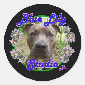 Blue Lily Studio sticker