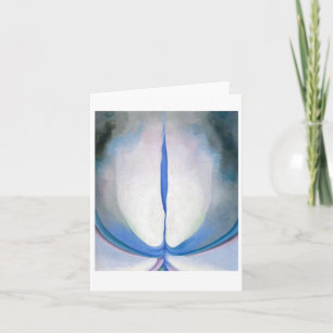 Blue Line, Georgia O'Keeffe, Schone Kunsten Kaart