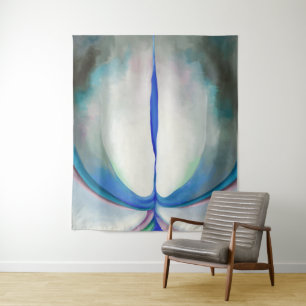 Blue Line Georgia O'Keeffe Wandkleed