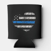 Blue Line Love Blikjeskoeler (Achterkant)