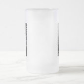 Blue Line mince - policier - tasse de bière (Centre)