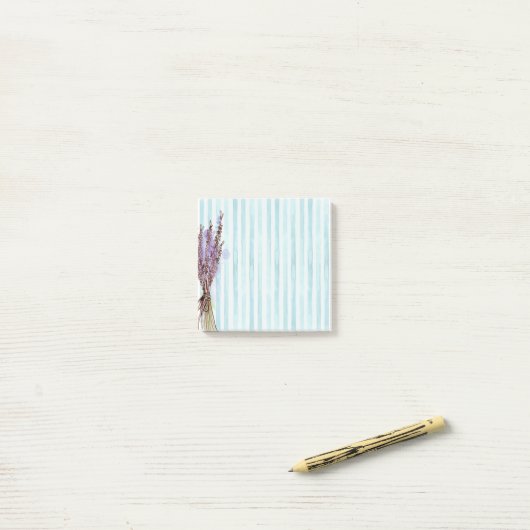 Blue Line Waterverf Post it notes (Op bureau)
