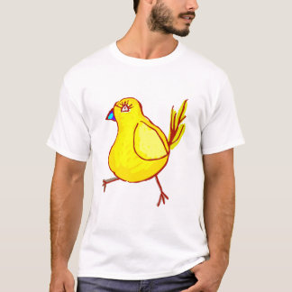Blue Lipped Chick T-shirt