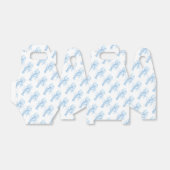 Blue Lobster Bedankdoosjes (Uitgevouwen)