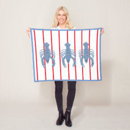 Blue Lobster Ginger Jars Jar baby kleine deken