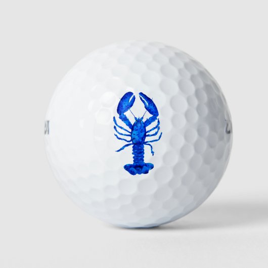 Blue Lobster Golfballen (Voorkant)
