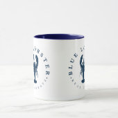 Blue Lobster Immobilier 11oz mug (Centre)