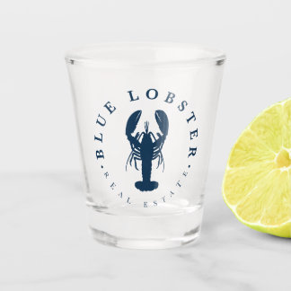 Blue Lobster Real Estate Shot Glas