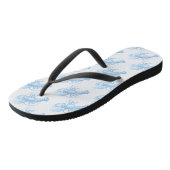 Blue Lobster Teenslippers (Schuin)