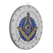 Blue Lodge Mason Dartbord (Voorkant Links)
