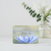 Blue Lotus, Confetti, Spa, Massage Kortingskaartje (Staand voorkant)