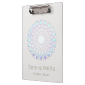 Blue Lotus Flower Mandala Klembord (Links)