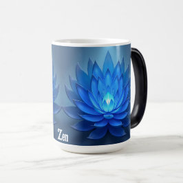 Blue Lotus Flower Spiritueel Zen Art Magische Mok