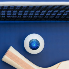 Blue Lotus Flower Spiritueel Zen Art Pingpongballen