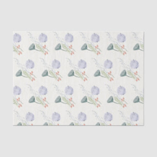 Blue Lotus Pod Floral-weefselpapier Tissuepapier