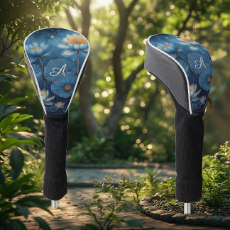 Blue Lotus Pond Serenity Symbol Renewal Spiritual Golfheadcover