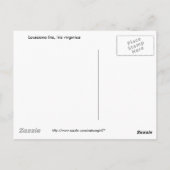 Blue Louisiana Iris Briefkaart (Achterkant)