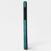 Blue Lovebirds Floral Vine coque iphone (Dos/Gauche)