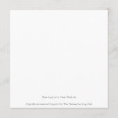 Blue Lupine by Mary Walcott (Achterkant)