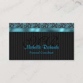Blue Luxury Lace Visitekaartje