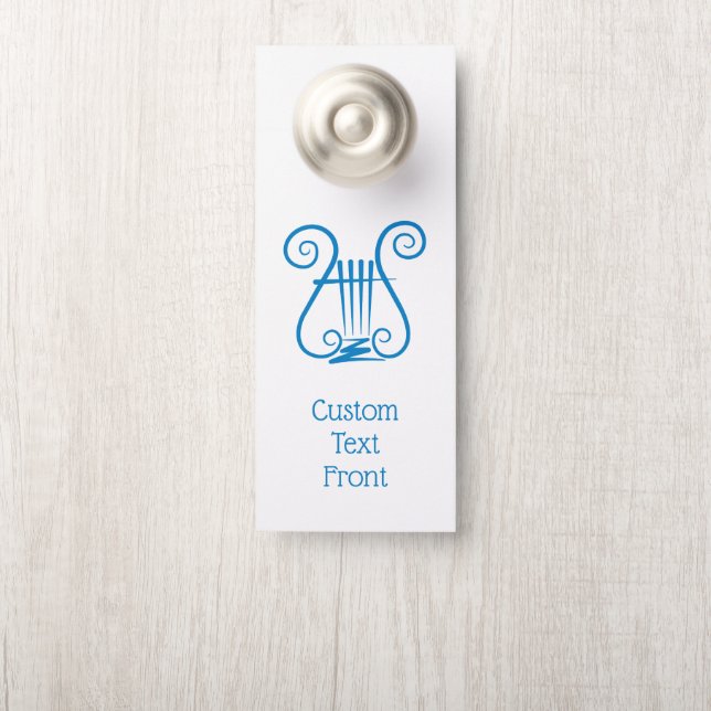 Blue Lyre (Op knop)