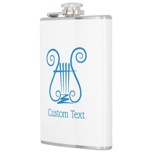 Blue Lyre Heupfles (Links)