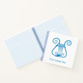 Blue Lyre Notitieboek (Binnen)
