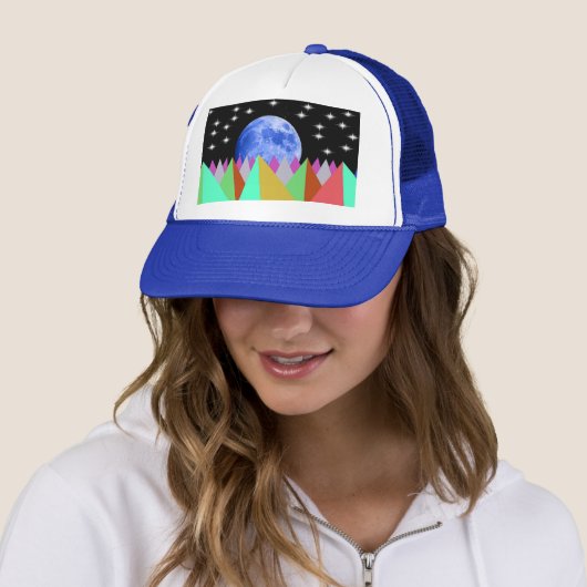 Blue Maan Cap Trucker Pet (In situ)