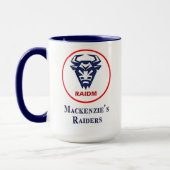 Blue Mackenzie's Raiders Mug (Gauche)