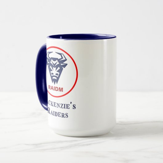 Blue Mackenzie's Raiders Mug (Devant gauche)