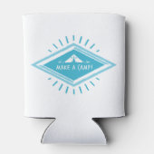 Blue Make a Camp, Great Adventure Blikjeskoeler (Achterkant)